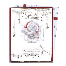 Special Husband Me to You Bear Luxury Boxed Christmas Card Image Preview